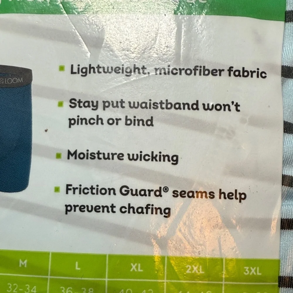 Fruit of the Loom  Micro-Stretch Long Leg Boxer Briefs 6-Pack Underwear Small